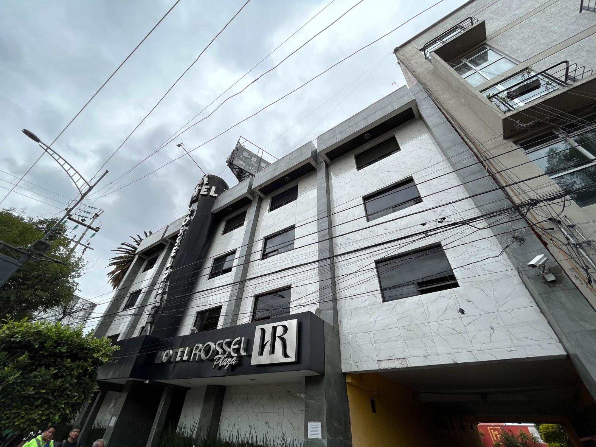 Hotel Rossel Plaza مدينة مكسيكو المظهر الخارجي الصورة